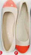 Ladies Assorted Toe Cap