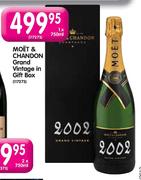 Moet & Chandon Grand Vintage In Gift Box-1x750ml 