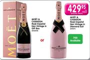 Moet & Chandon Rose Imperial Non Vintage in Gift Box-1x750ml 