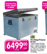 Camp Master Fridge/Freezer AC/DC-45L Each 