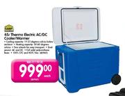 Camp Master Thermo Electric AC/DC Cooler/Warmer-45L Each