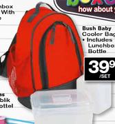Bush Baby Cooler Bags Includes Lunch Box and Bottle