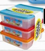 Nu Ware Munch Box Value Pack -3 Piece