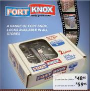 Fort Knox 2-Lever Lock Set