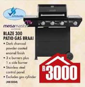 Blaze 300 Patio Gas Braai