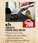 Alva Cordless Power Grill Brush