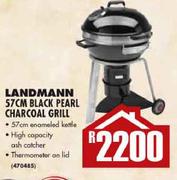 Landmann 57Cm Black Pearl Charcoal Grill