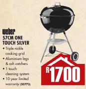 Weber 57Cm One Touch Silver