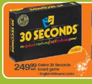 Calco 30 Seconds Board Game-Each