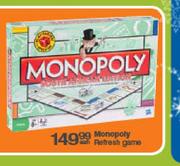 Monopoly Refresh Game-Each