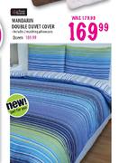 Mandarin Double Duvet Cover