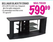 Bellagio Black TV Stand