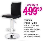 Verona Pu Bar Stool