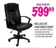 Bella Elite High Back Chair
