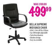 Bella Supreme Mid Back Chair