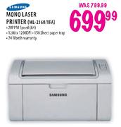 Samsung Mono Laser Printer(ML-2160/XFA)