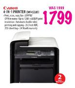 Canon 4-in-1 Printer(MF4550D)