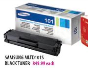 Samsung MLTD101S Black Toner Each
