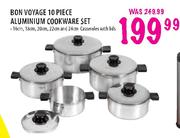 Bon Voyage 10 Piece Aluminium Cookware Set