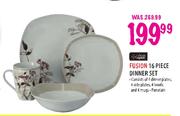 Simple Choice Fusion 16 Piece Dinner Set
