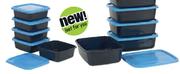 Mainstays 4 Piece Storage Containers-500ml Per Pack