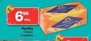 Royalty Cream Crackers-200g