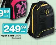 Aspen Sport Deluxe Backpack-Each 