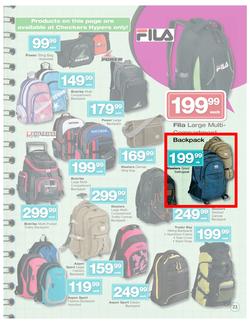 Checkers Nationwide : Big Back to School Savings (31 Dec - 3 Feb 2013), page 23