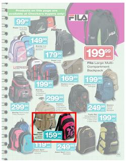 Checkers Nationwide : Big Back to School Savings (31 Dec - 3 Feb 2013), page 23