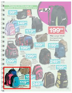 Checkers Nationwide : Big Back to School Savings (31 Dec - 3 Feb 2013), page 23