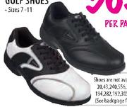 Dunlop Troon Mens Golf Shoes-Sizes 7-11