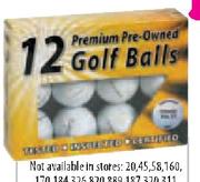 Titleist Refurbished Pro V Golf Balls-12's
