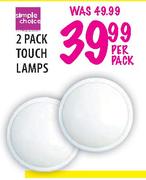 Simple Choice Touch Lamps-2 Pack
