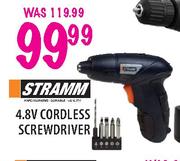 Stramm 4.8V Cordless Screwdriver