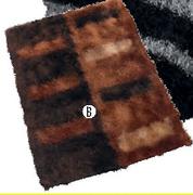 Lurex Shaggy Rug-60x90cm Each