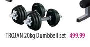 Trojan Dumbbell Set-20kg