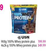 USN 100% Whey Protein Plus-908g