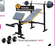 Trojan 20Kg Dumbbell Set