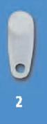 Decorland Curtain Track Glides x 50