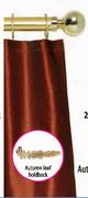 25mm Aluminium Curtain Rods(Brass Colour Only)-3m