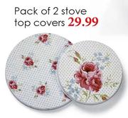 Pack Of 2 Stove Top Covers