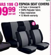Stingray Espada Seat Covers-Per Set