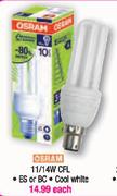 Osram 11/14W CFL-Each