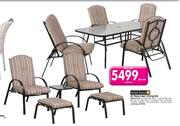 Terrace Leisure 10 Piece Capri Dining Set