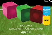 Body Glove 3W Bluetooth Portable Speaker-Each