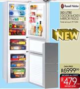 Russell Hobbs 3 Door Smokey Mirror Fridge-350Ltr Each