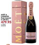 Moet & Chandon Rose Imperial In Gift Box-750ml