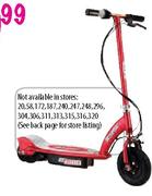 RAZOR E100 Electric Red Scooter Each