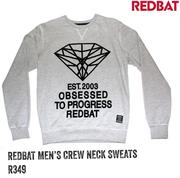 Redbat Men's Crew Neck Sweats