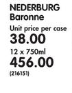 Nederburg Barrone-12 x 750ml